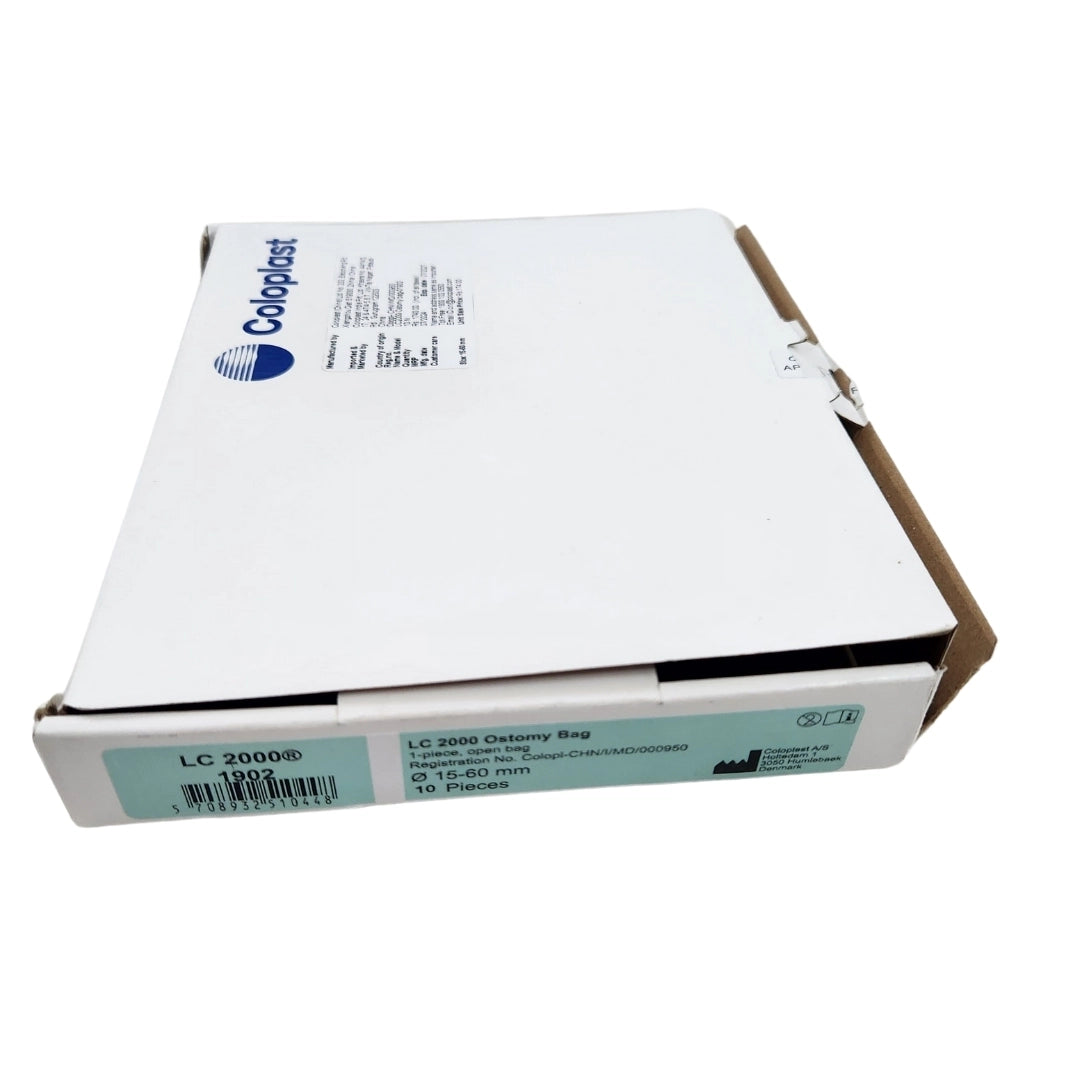 Coloplast LC 2000 -1902 Transparent Ostomy Bag (15-60mm)