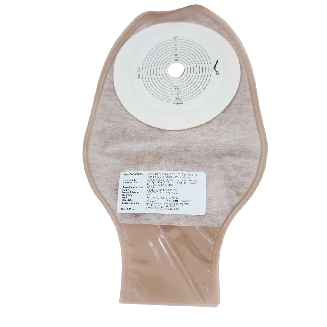 Coloplast LC 2000 -1902 Transparent Ostomy Bag (15-60mm)