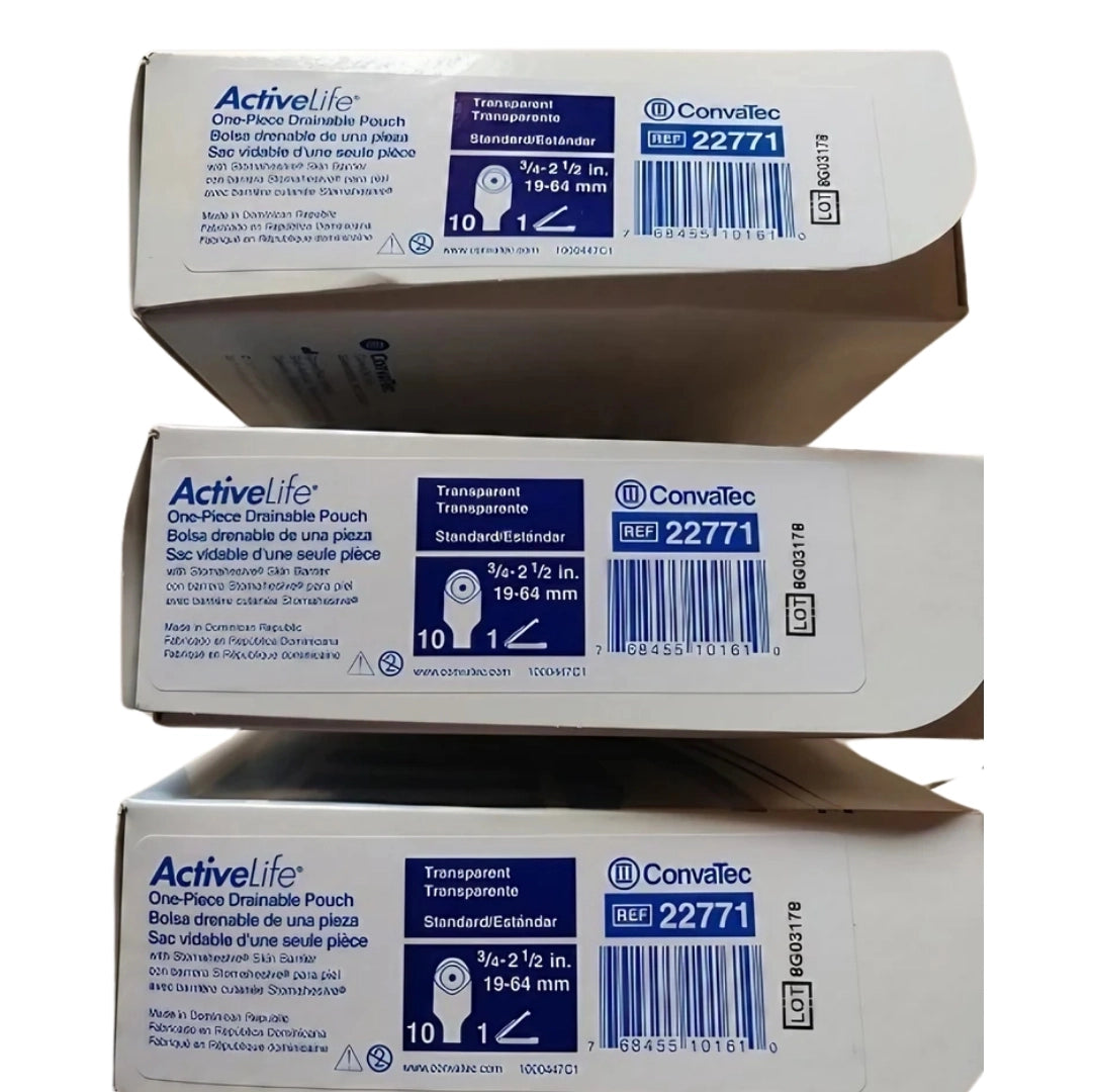 ConvaTec ActiveLife 22771 Drainable Pouch (19-64 mm)