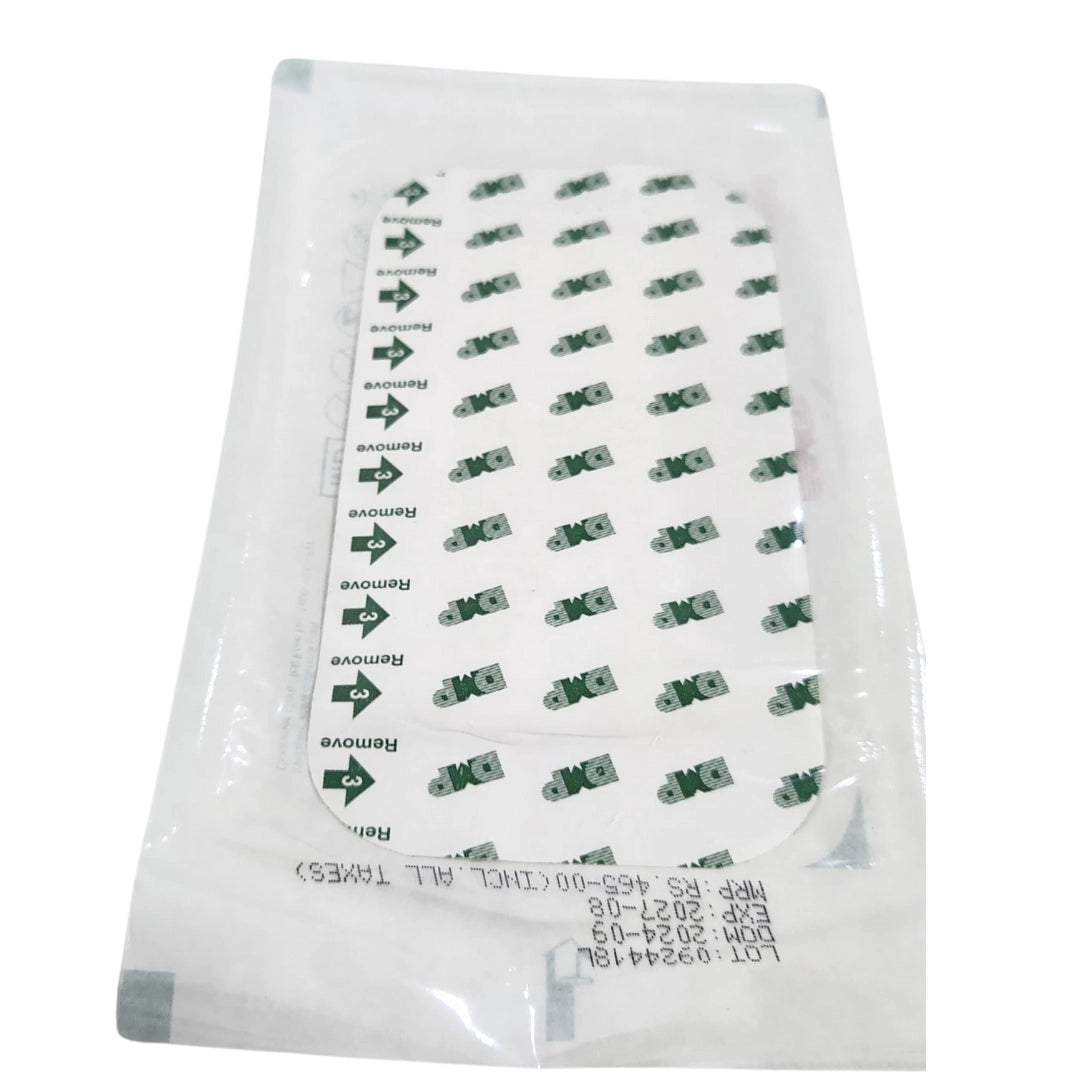 Datt Velfix-T+Pad 8cm x 15cm Adhesive Dressing for Wound Care