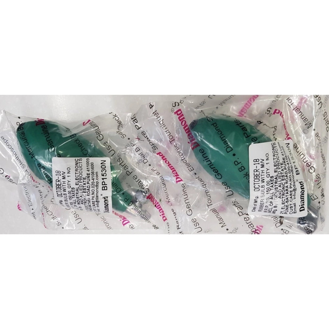 Buy Blood Pressure Rubber Bulb with Valve for Medical Use