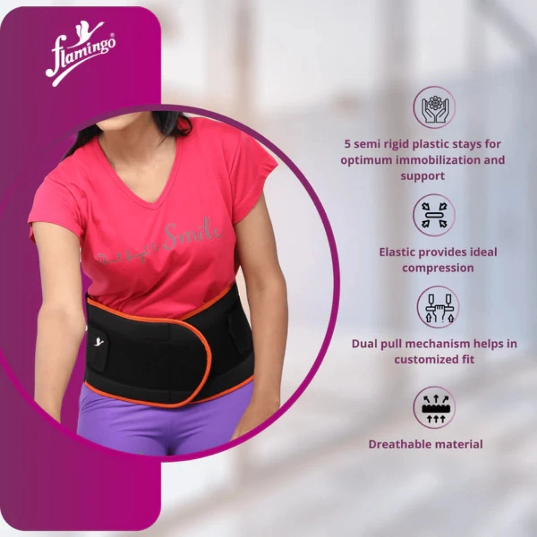 Flamingo Lumbar Sacro Belt Large