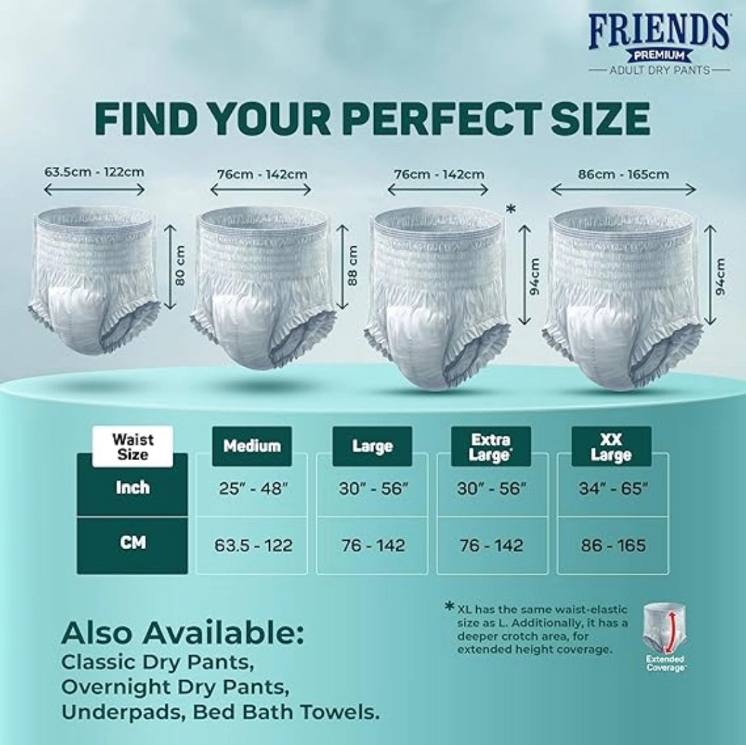 Buy Premium Adult Diaper Pants XL for Comfort and Confidence
