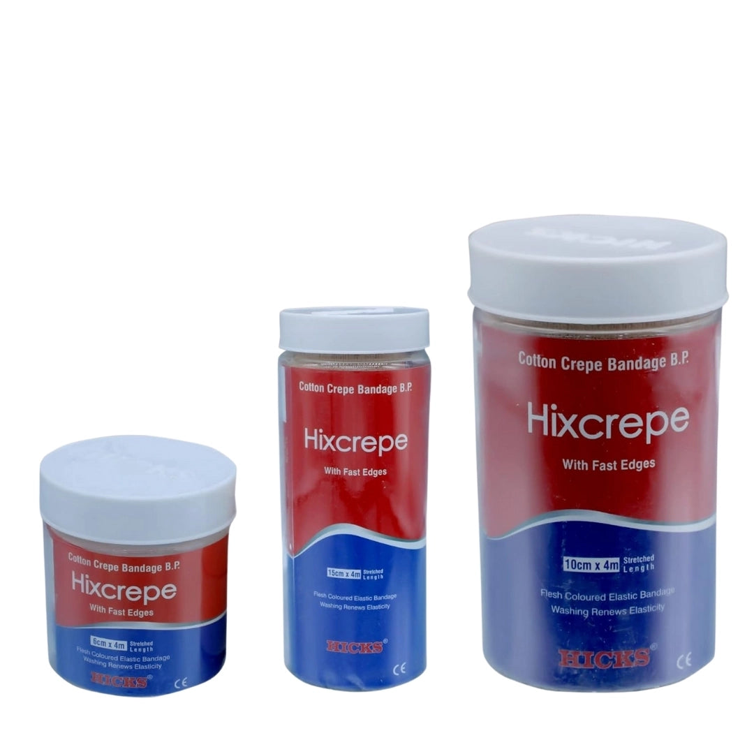 Hicks Hixcrepe Cotton Crepe Bandage 6CM X 4M
