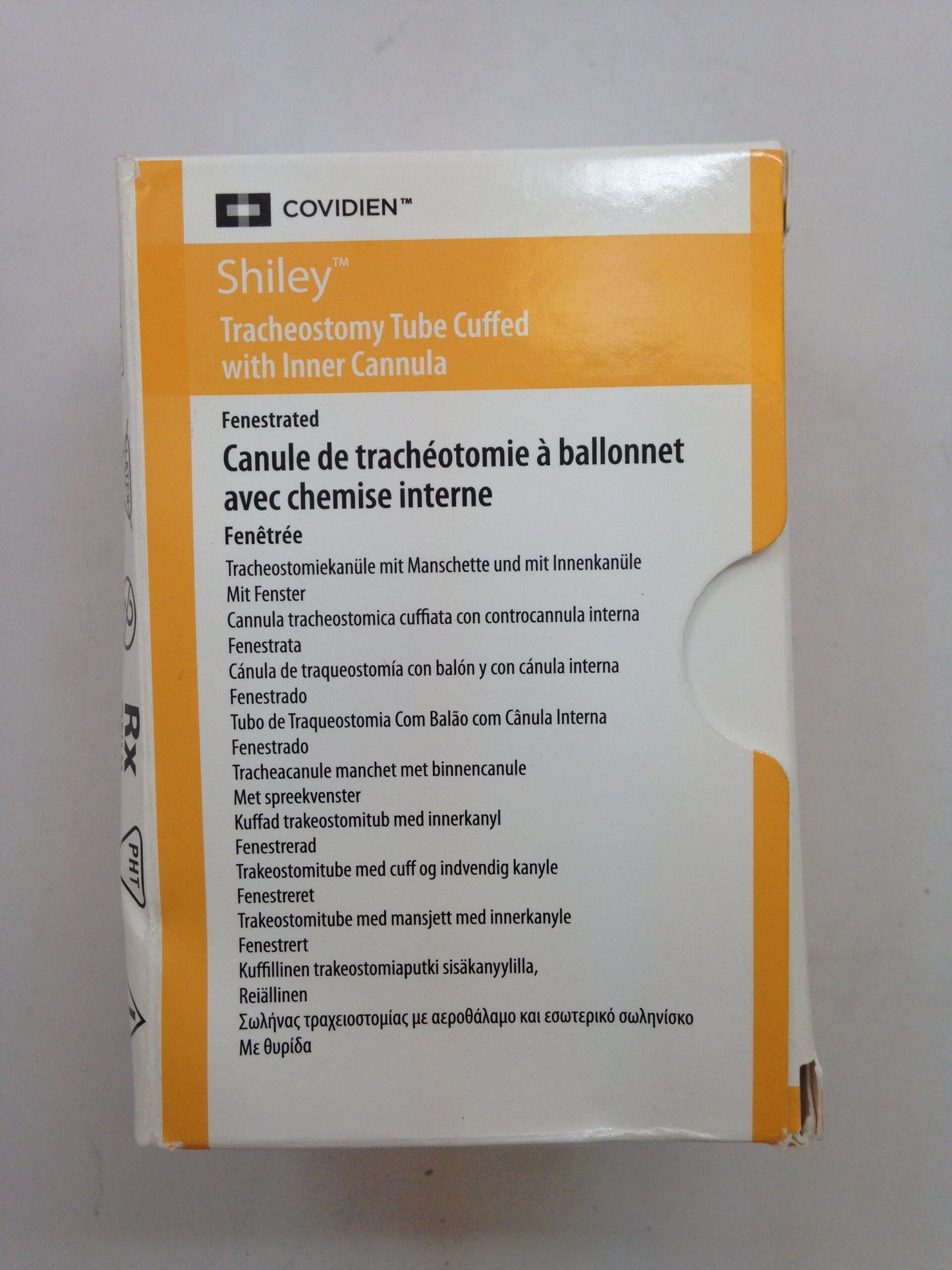 Covidien Shiley Tracheostomy Tubes With Inner Cannula ( 6FEN )