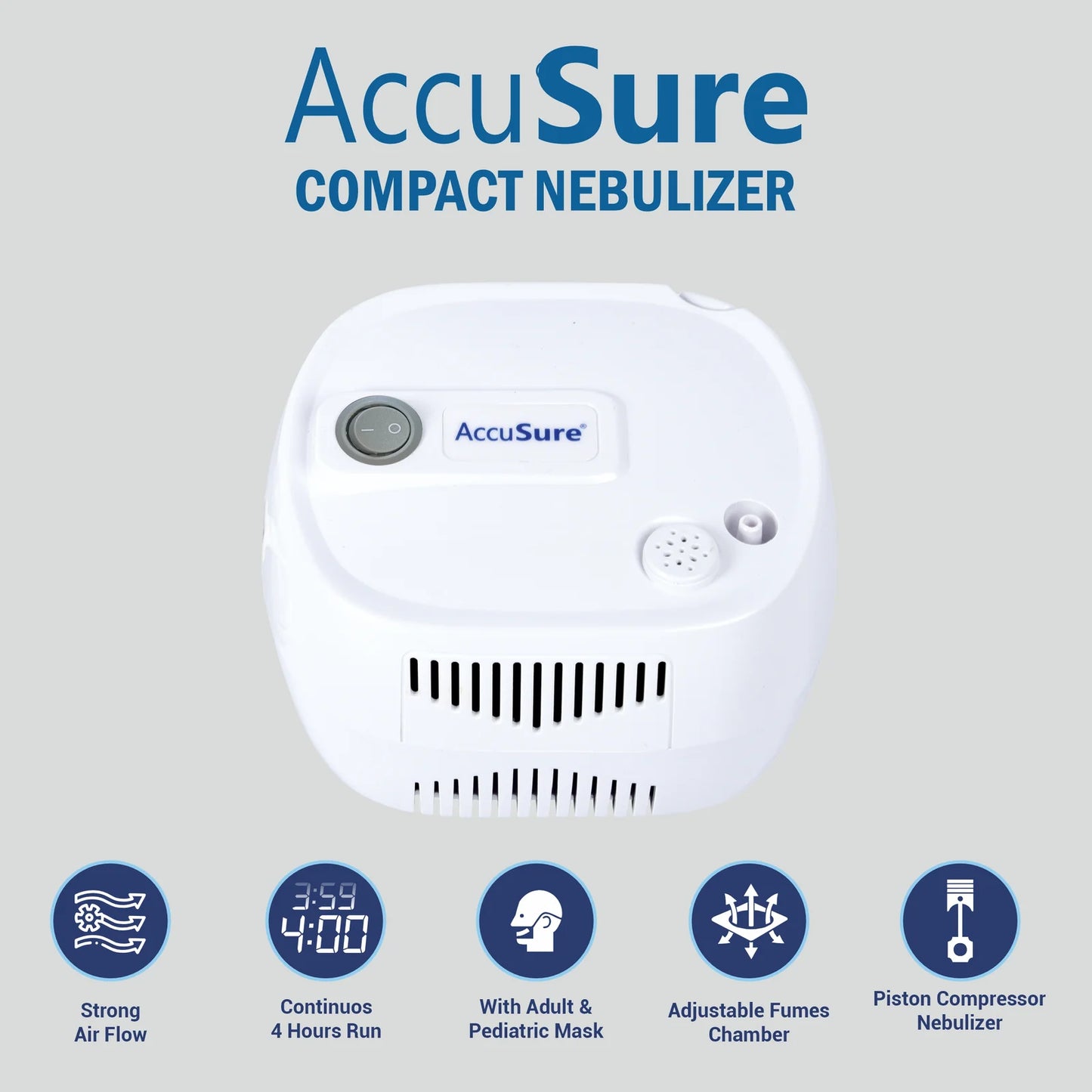 AccuSure Compact Nebulizer (MD)