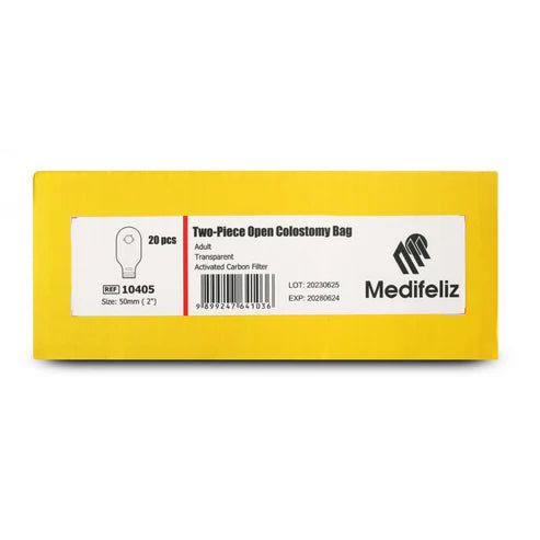 Medifeliz open colostomy Bag Opaque 50mm ( 10405 )