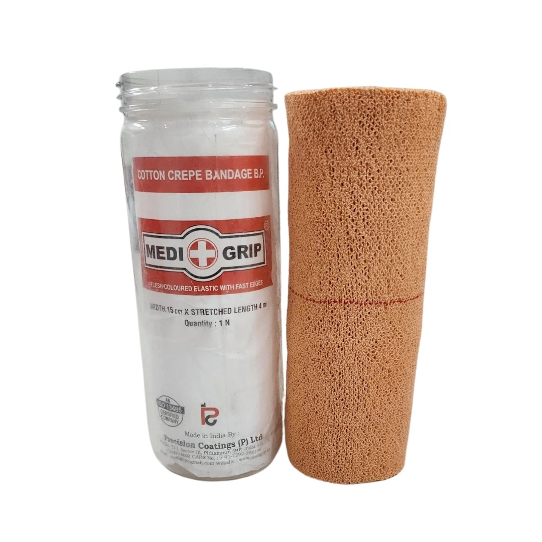 Medigrip Cotton Crepe Bandage 15CM X4CM