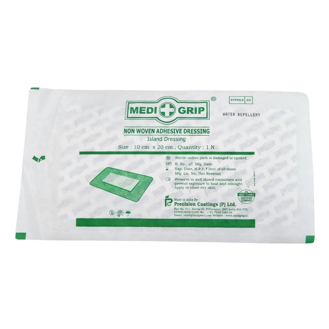 Buy Non-woven Adhesive Island Dressing 10CM x 20CM Online