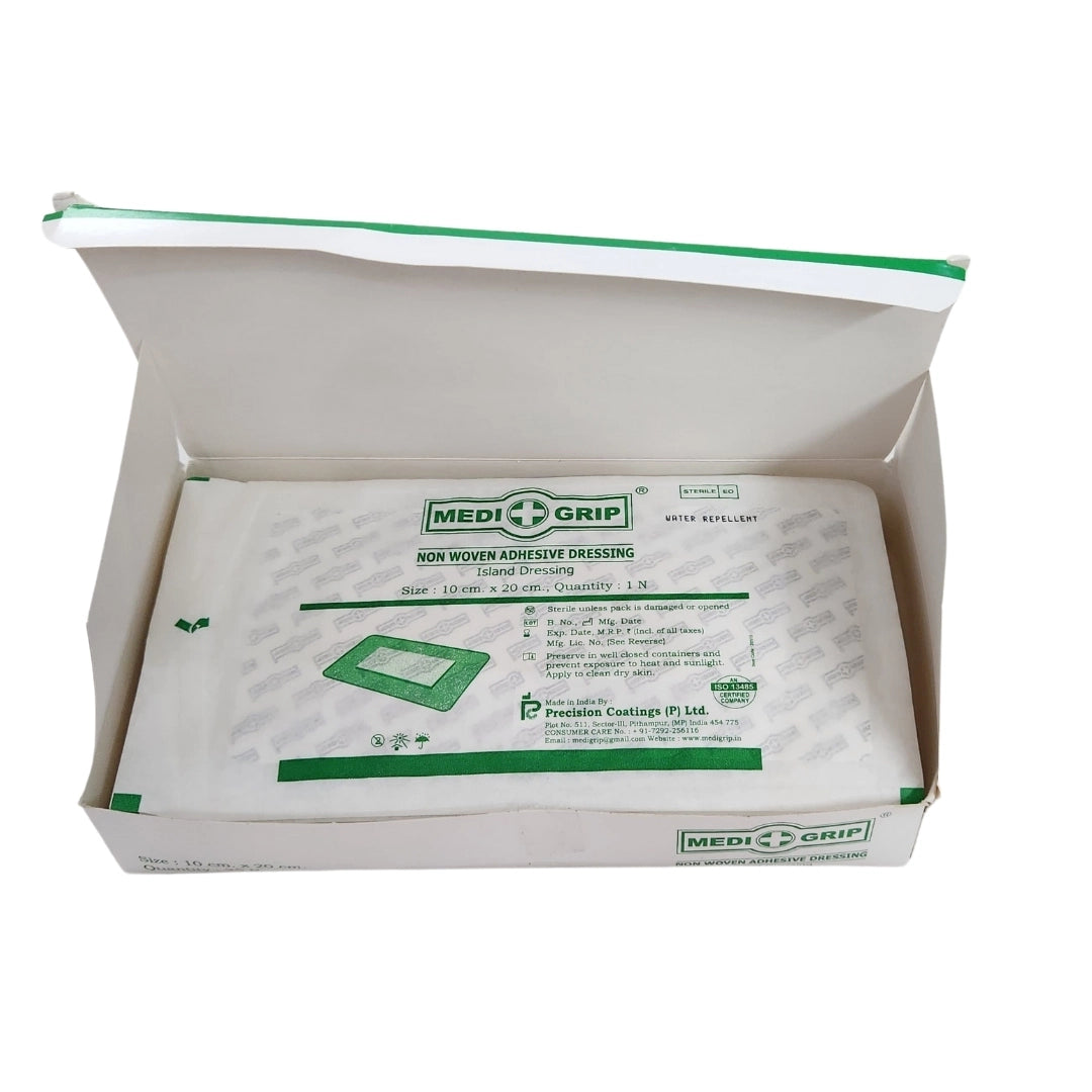 Buy Non-woven Adhesive Island Dressing 10CM x 20CM Online