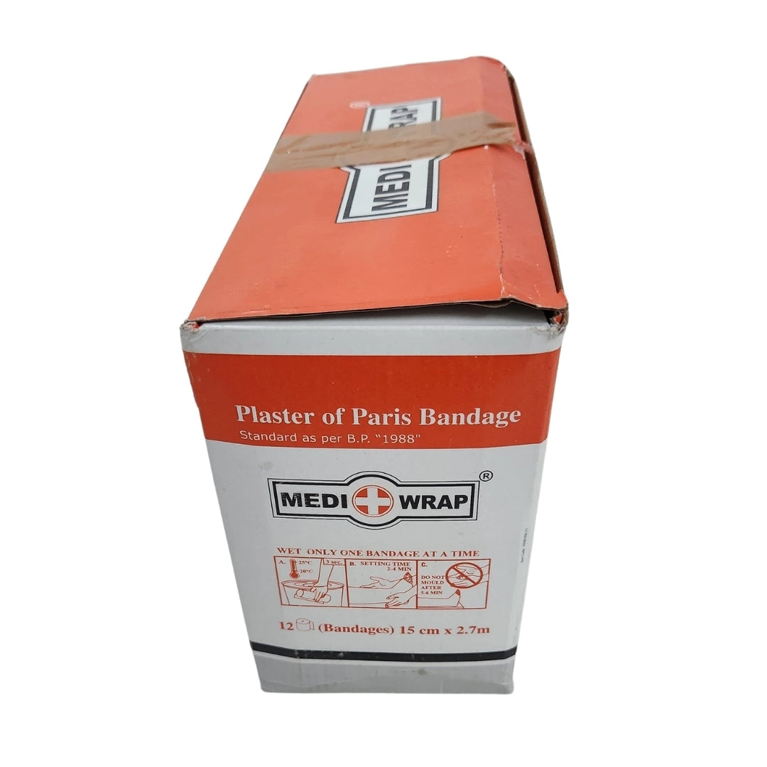 Medigrip Plaster Of Paris Bandeage 15CM X 2.7M