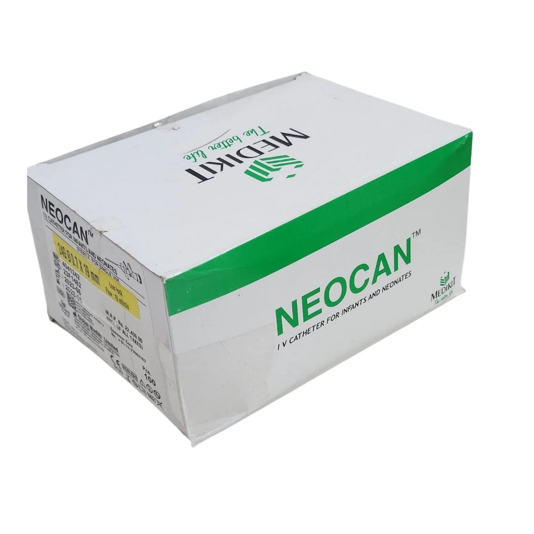 Medikit 24G IV Cannula Neocan