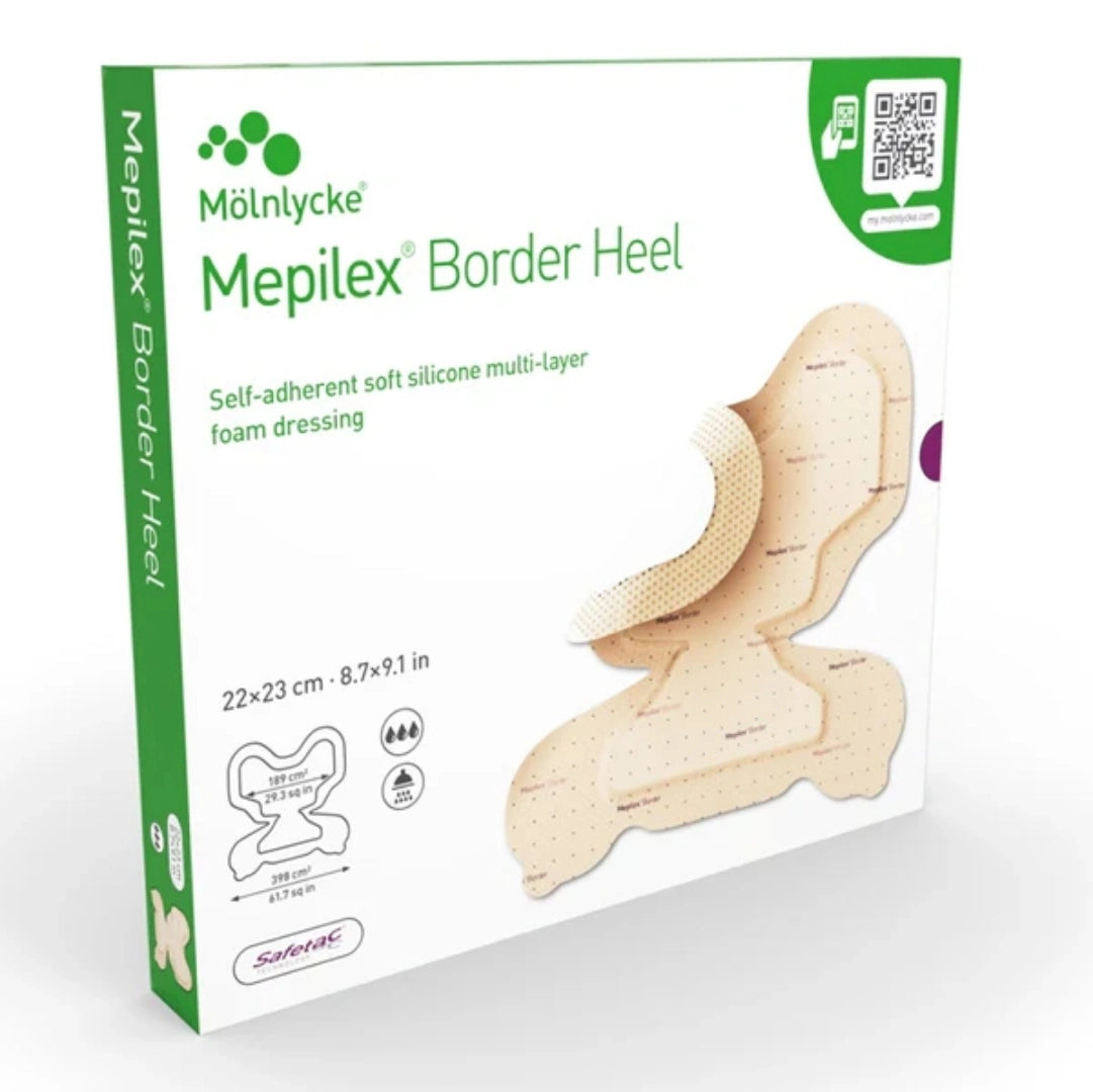 Mepilex Border Heel (22cm x 23cm)