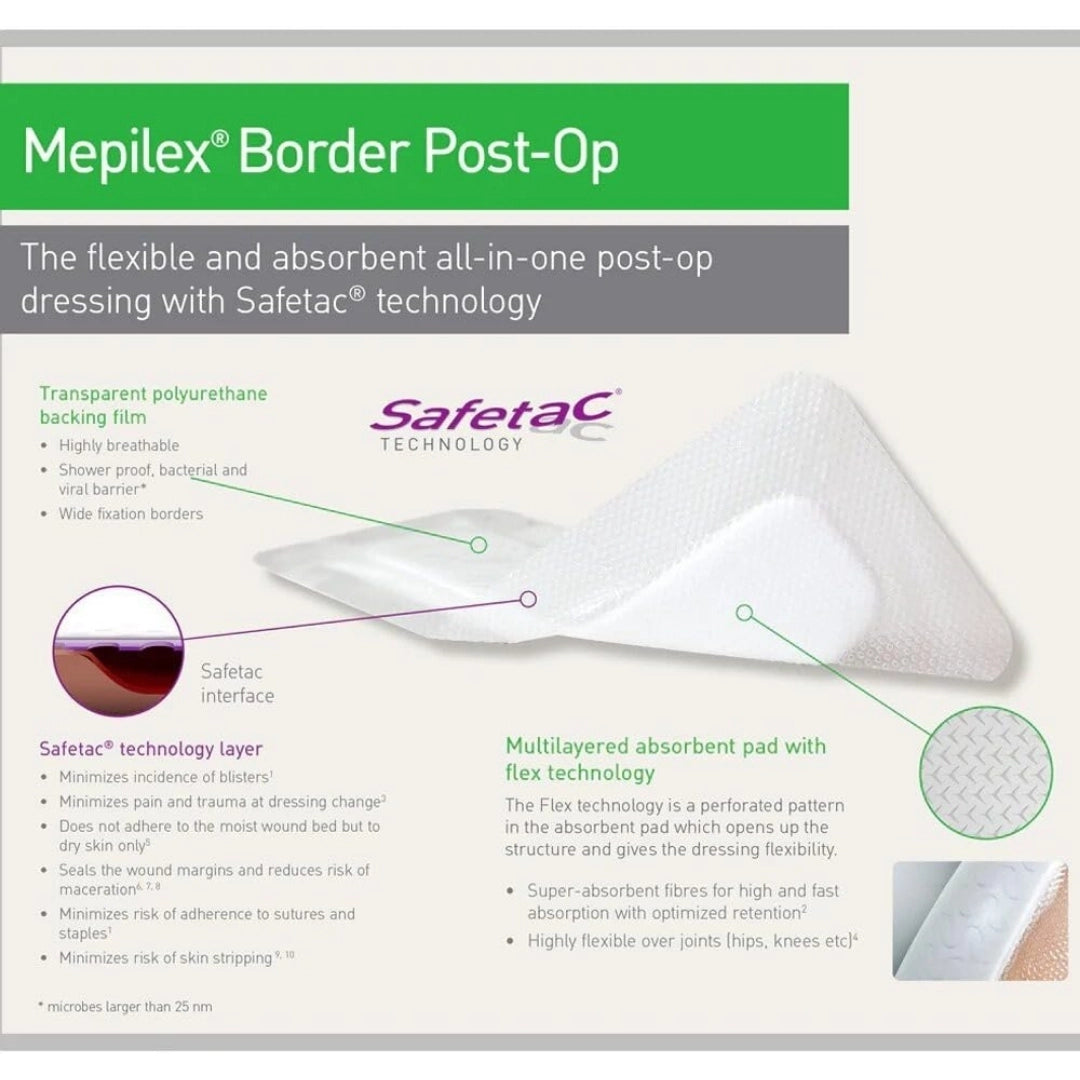 Buy Border Post-Op 10 X 30cm - Top Surgical Supplies