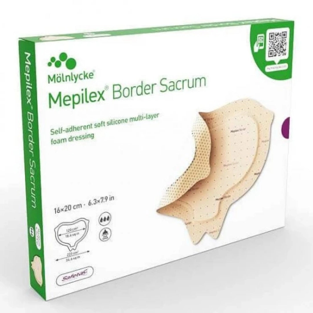 Buy Mepilex Border Sacrum 16cm x 20cm for Optimal Wound Care