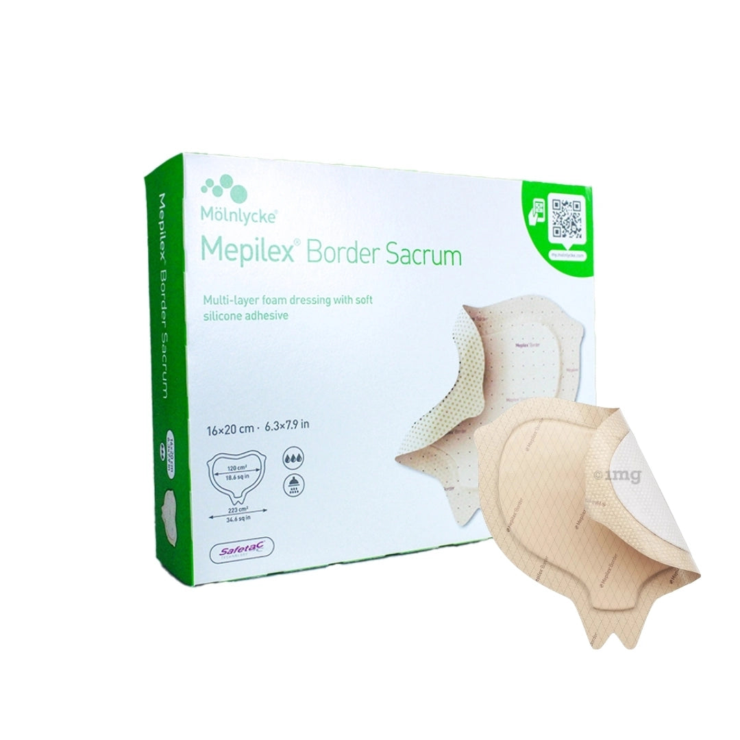 Buy Mepilex Border Sacrum 16cm x 20cm for Optimal Wound Care