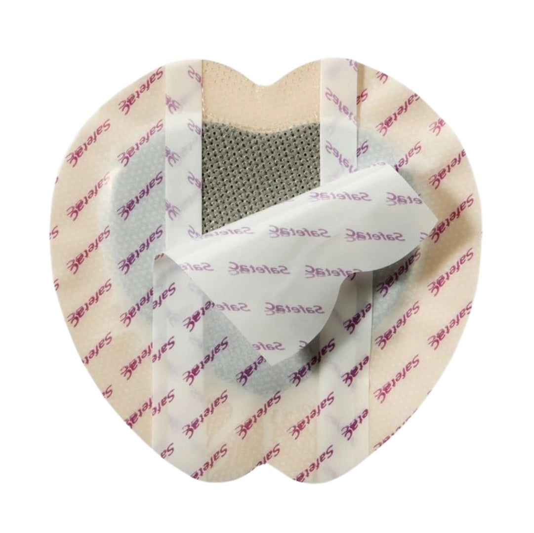 Mepilex Border Sacrum Ag Dressing (18cm x 18cm)