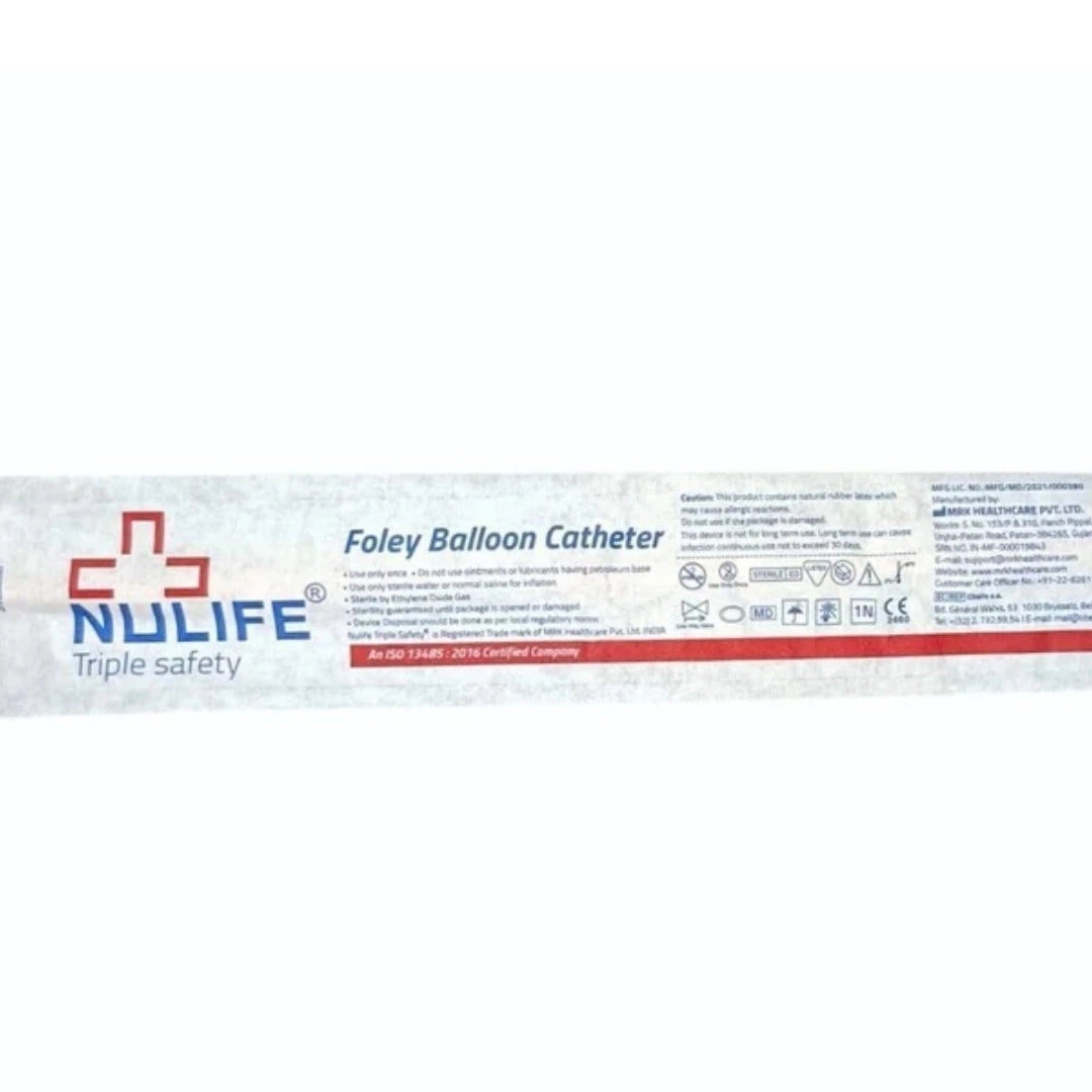 NULIFE 2 Way Foley catheter