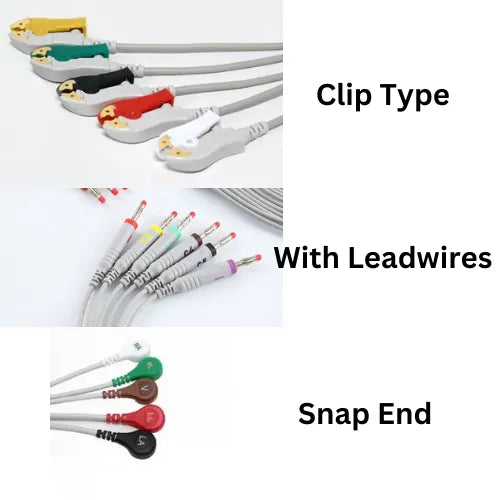 ECG-EKG Cable- L&T Orion -10 leads Compatible
