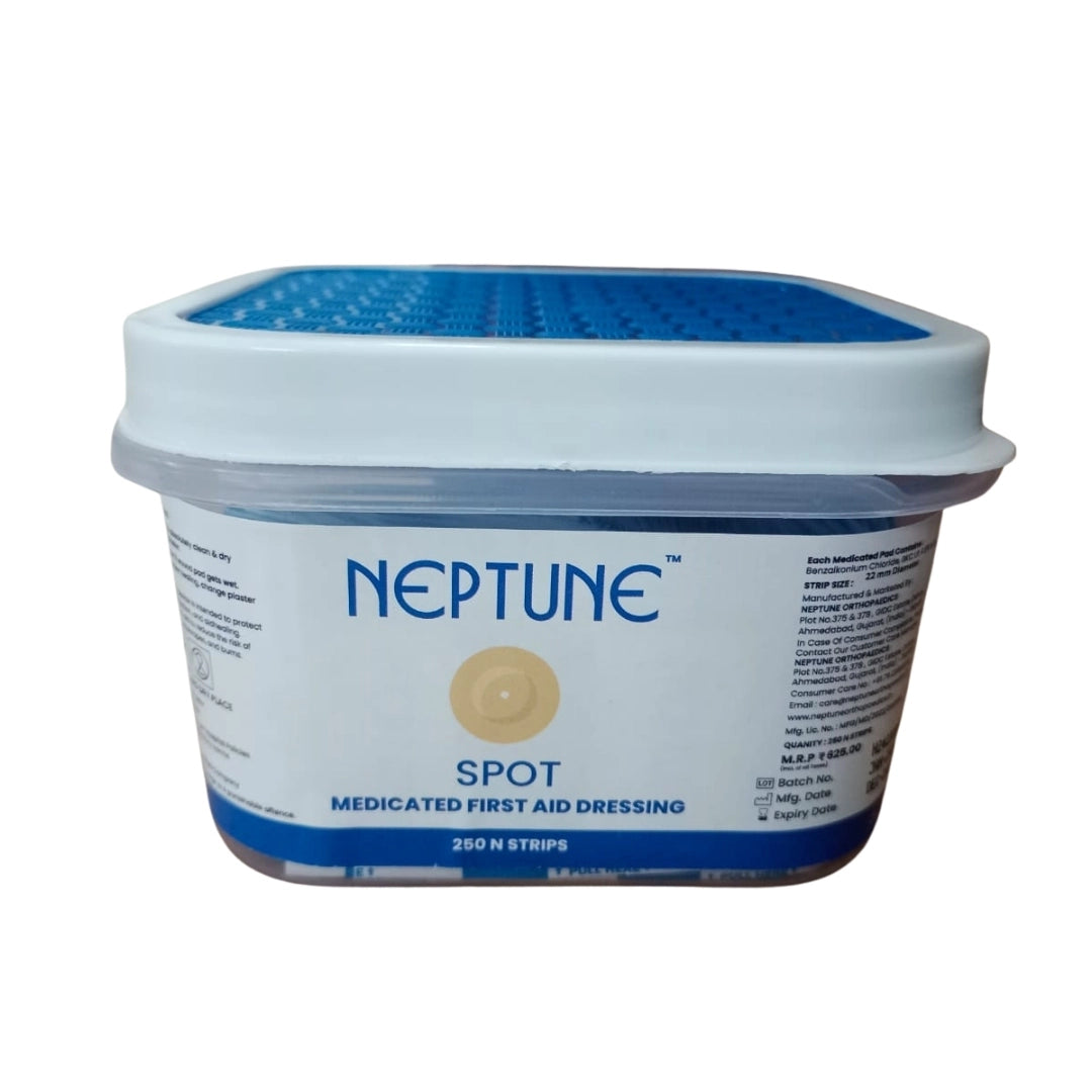 Aid Spot Medicated Dressings - 250 pcs for Medical Supplies
