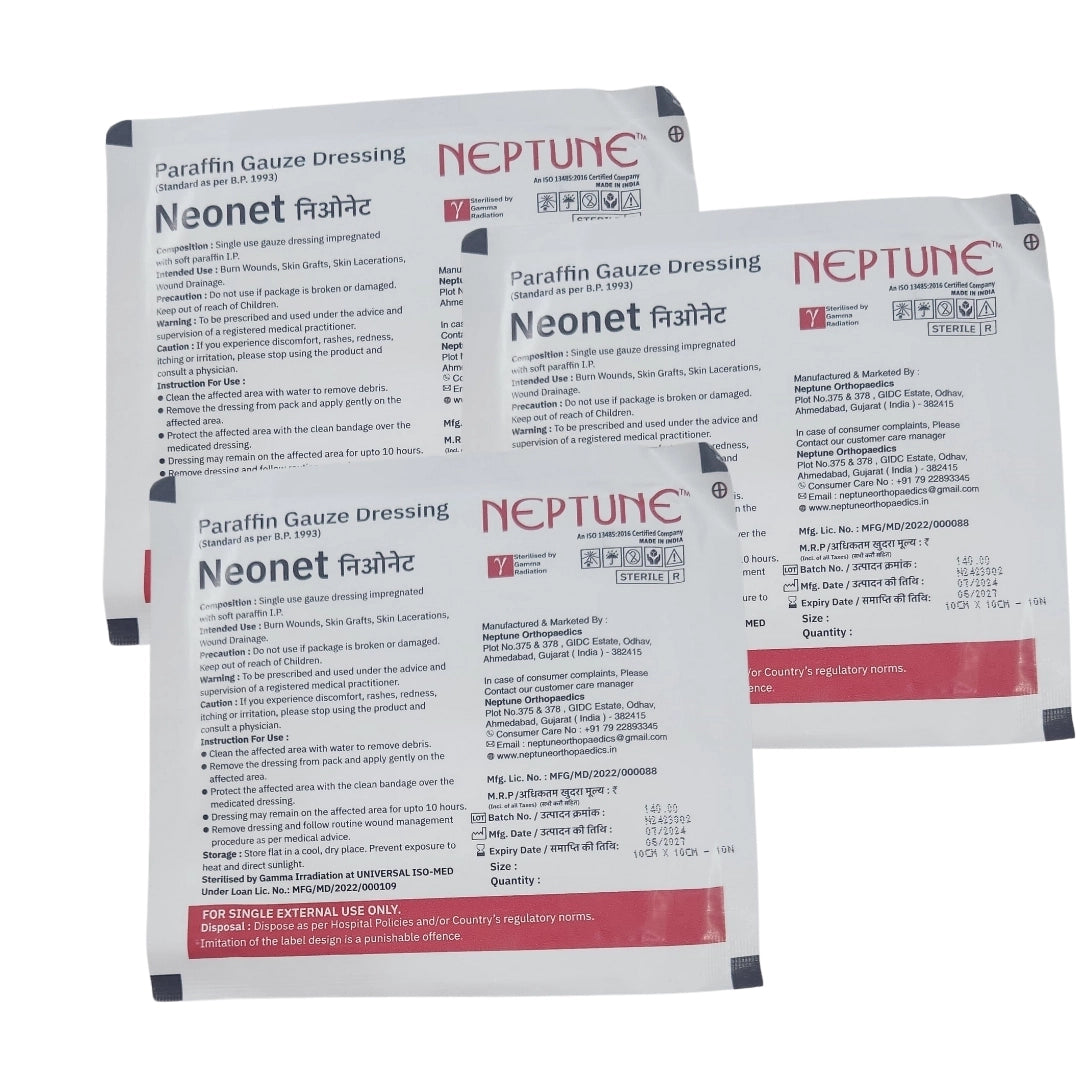 Buy Paraffin Gauze Dressing -10 x 10 - 10 Dressings