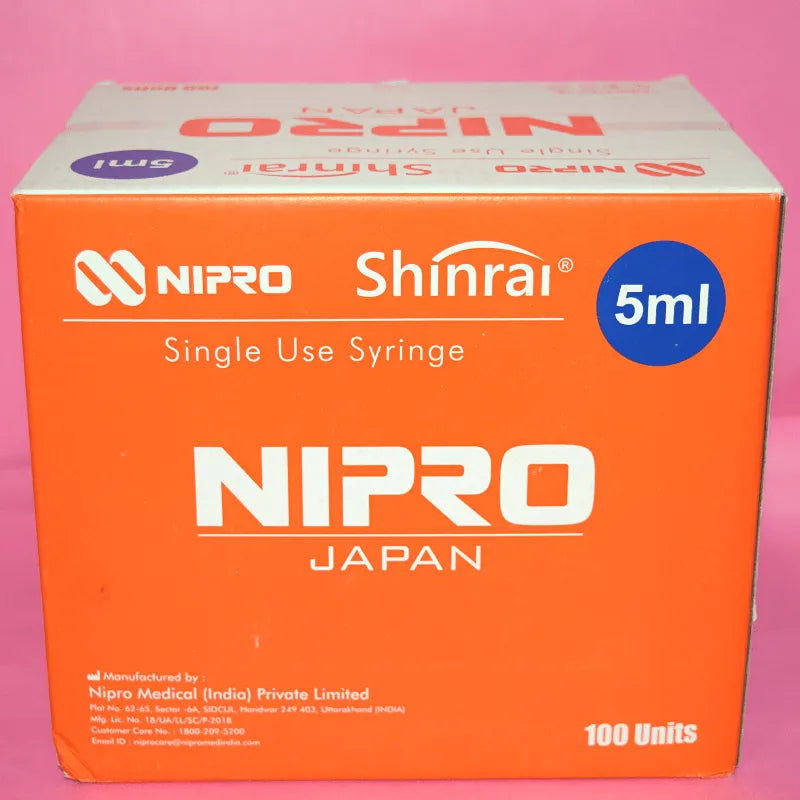 Buy Nipro Syringe 5ml with Needle at Competitive Prices