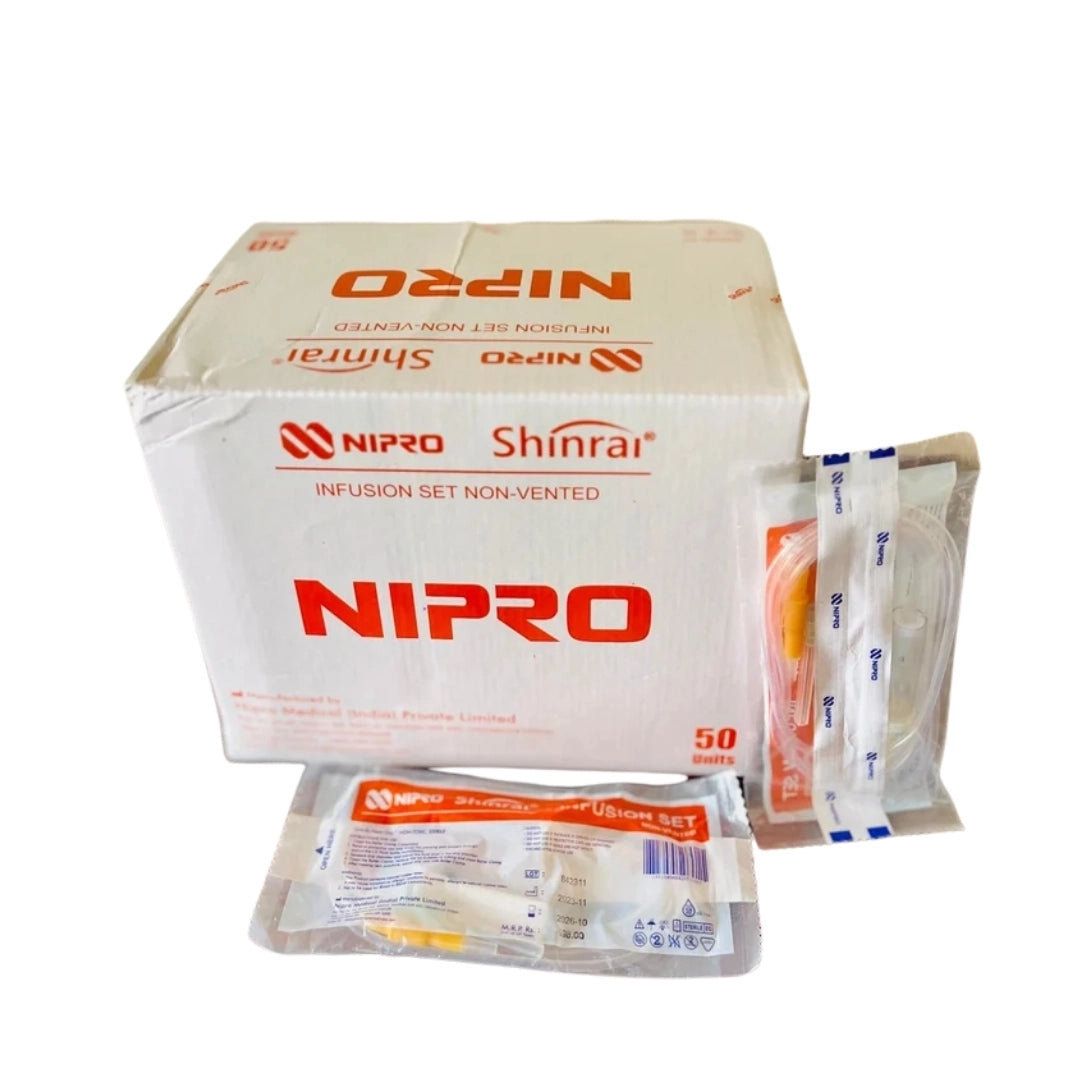 Buy Nipro IV set - Infusion Set Non Vented | Lowest Price