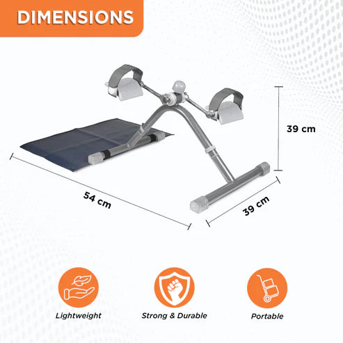 Vissco New Cycle Exerciser – Universal (PC 1015) | Pedal Exerciser for Physiotherapy