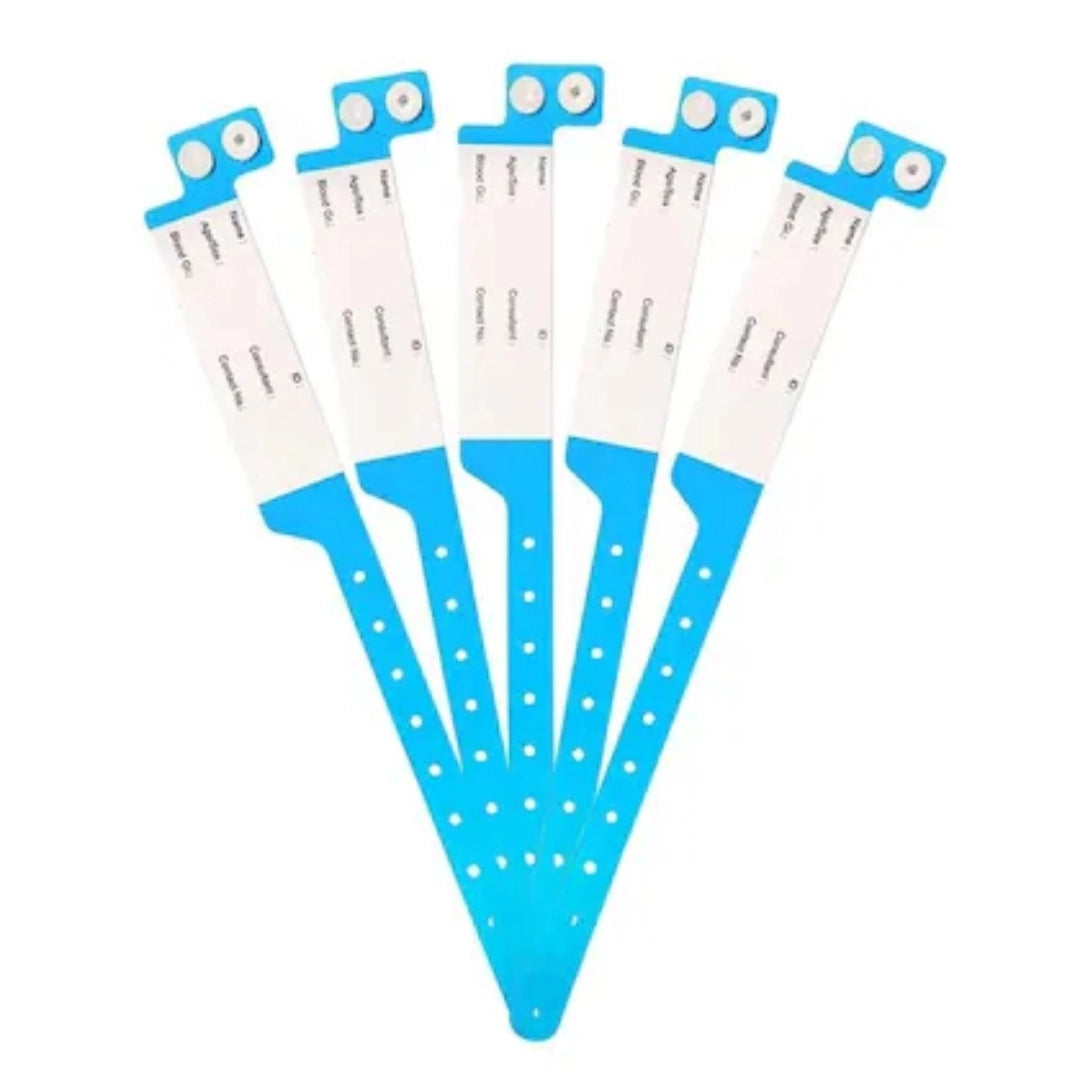 Patient ID Band Adult Blue Male