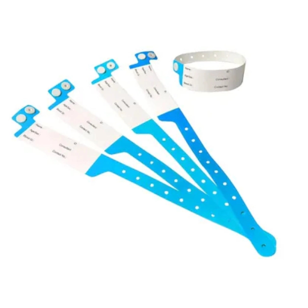 Patient ID Band Adult Blue Male