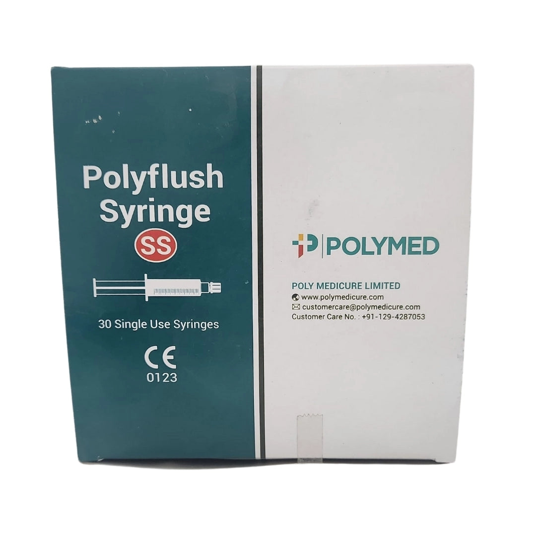 Buy Polyflush prefilled Syringe with NaCl | Polymed