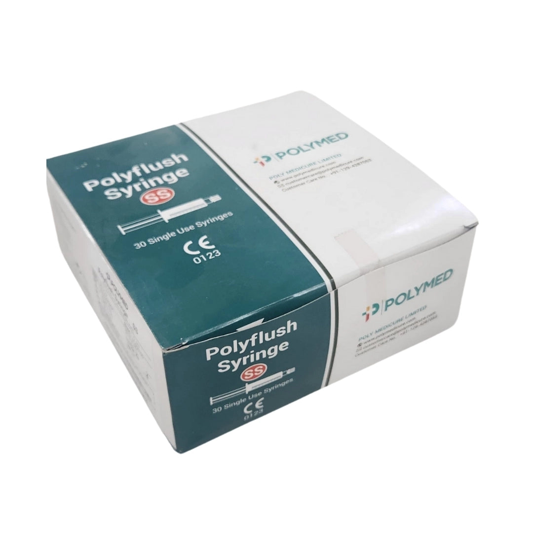 Buy Polyflush prefilled Syringe with NaCl | Polymed