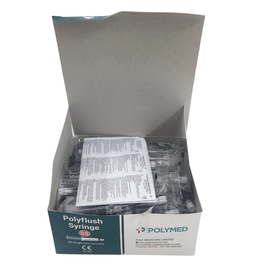 Buy Polyflush prefilled Syringe with NaCl | Polymed