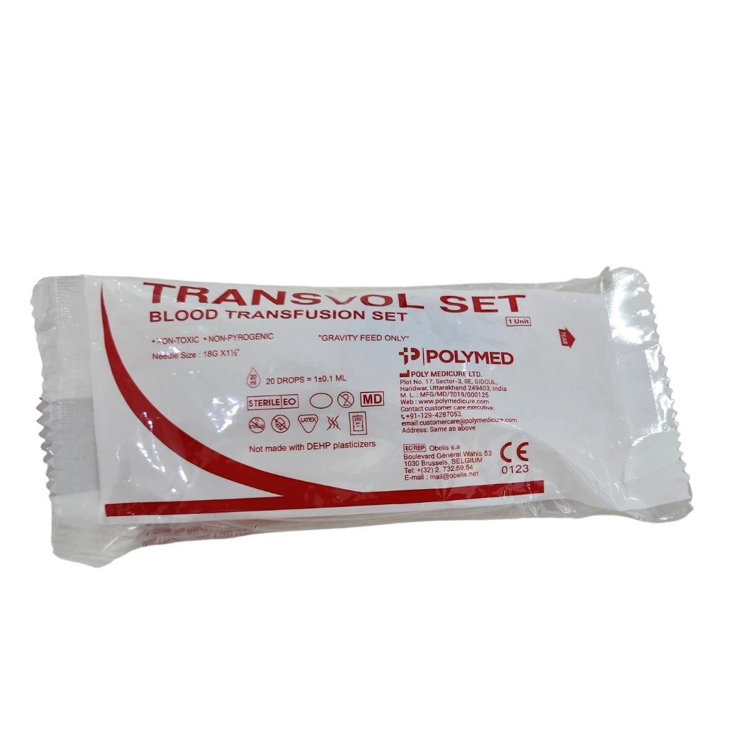 Buy Blood Transfusion Set for Healthcare Professionals | Polymed