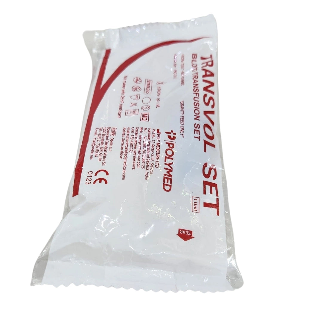 Buy Blood Transfusion Set for Healthcare Professionals | Polymed