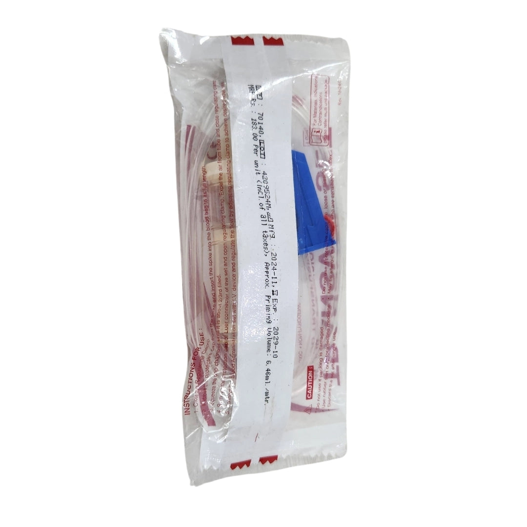 Buy Blood Transfusion Set for Healthcare Professionals | Polymed