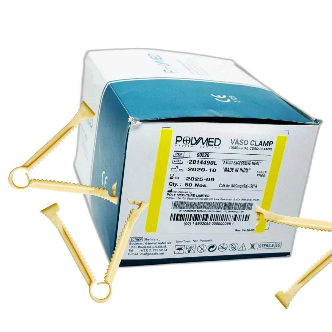Buy Polymed Umbilical Cord Clamp - Vasoclamp| Order Now