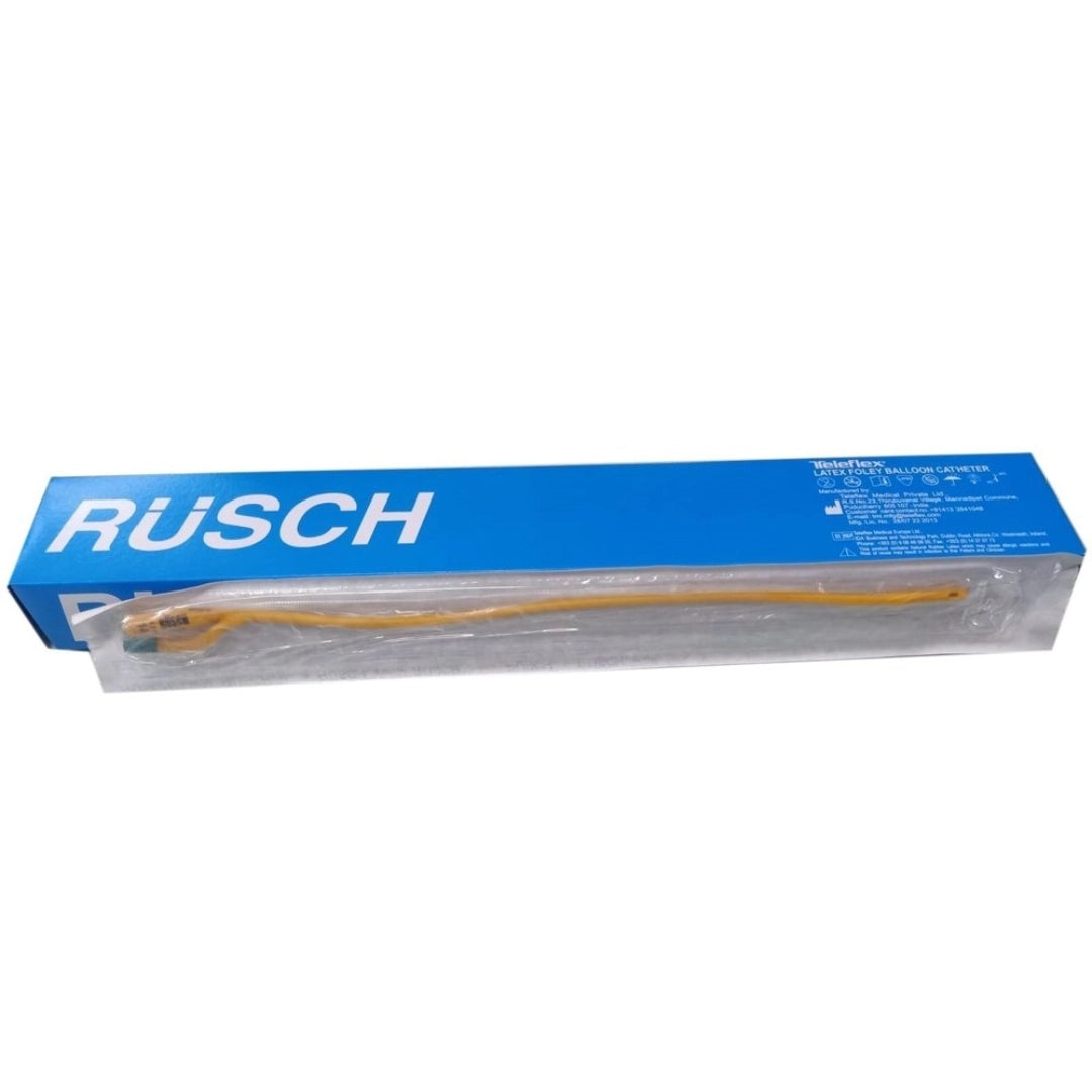 Rusch Gold 2 Way Silicone Coated Latex Foley Catheter