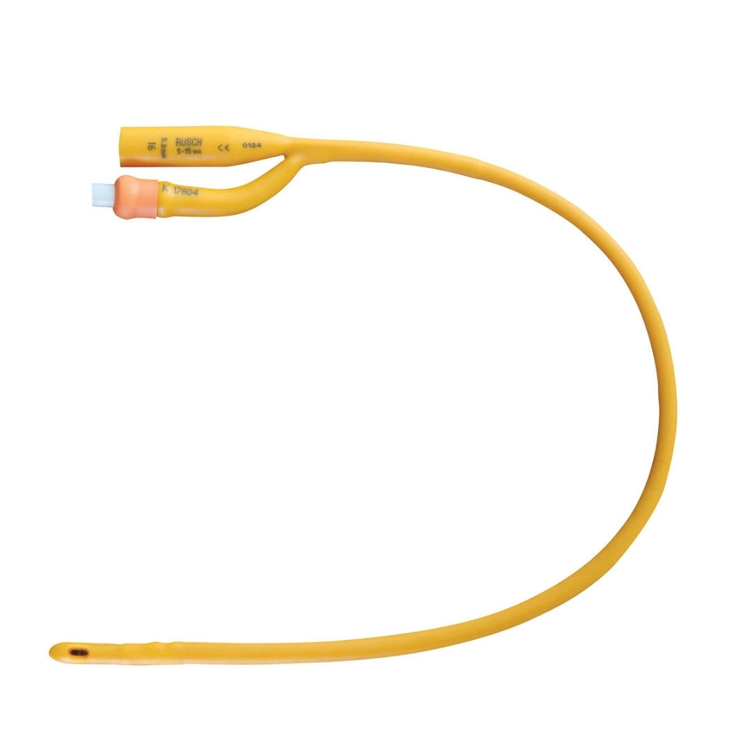 Rusch Gold 2 Way Silicone Coated Latex Foley Catheter