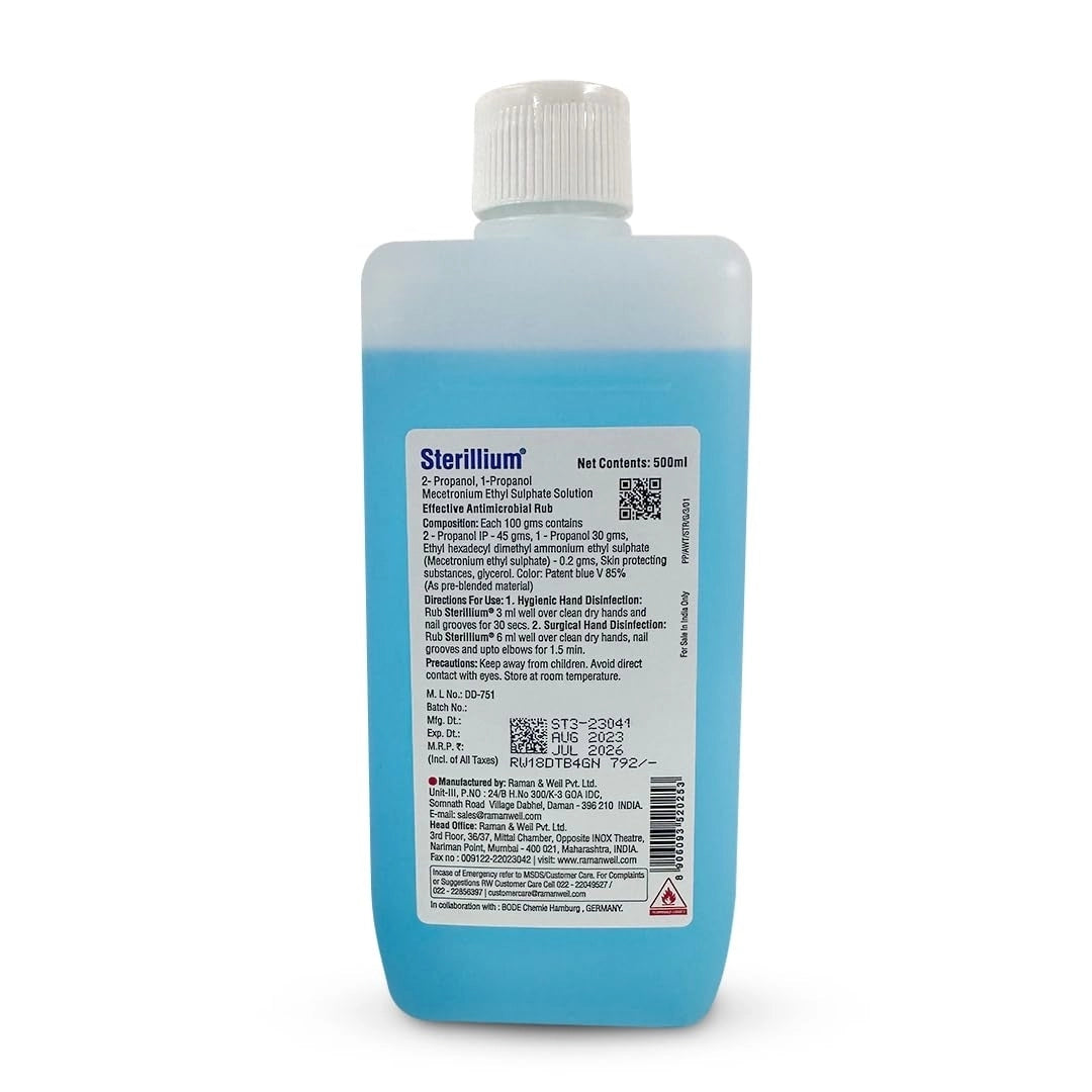 Buy Sterillium Hand Sanitizer 500ml Online | Surginatal