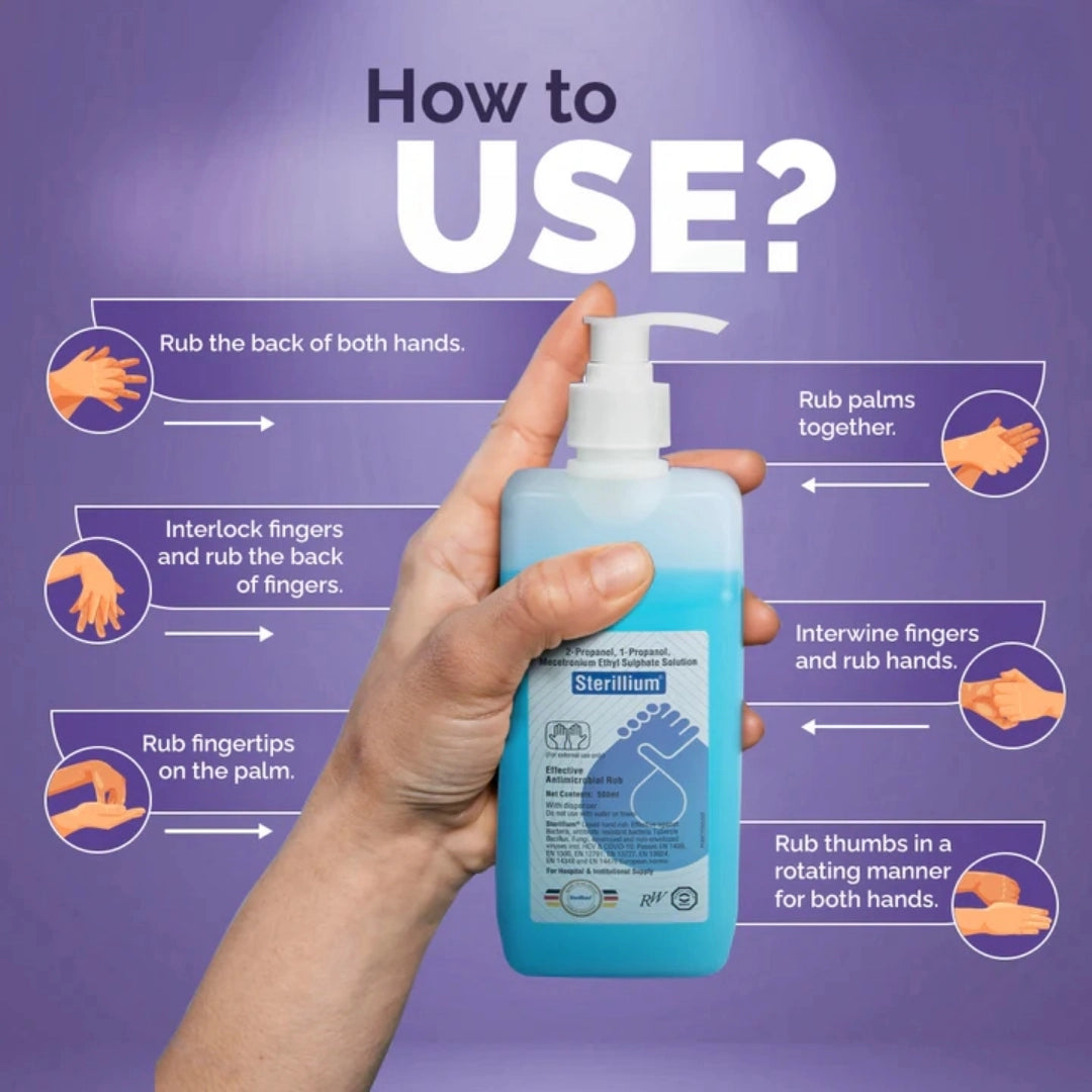 Buy Sterillium Hand Sanitizer 500ml Online | Surginatal