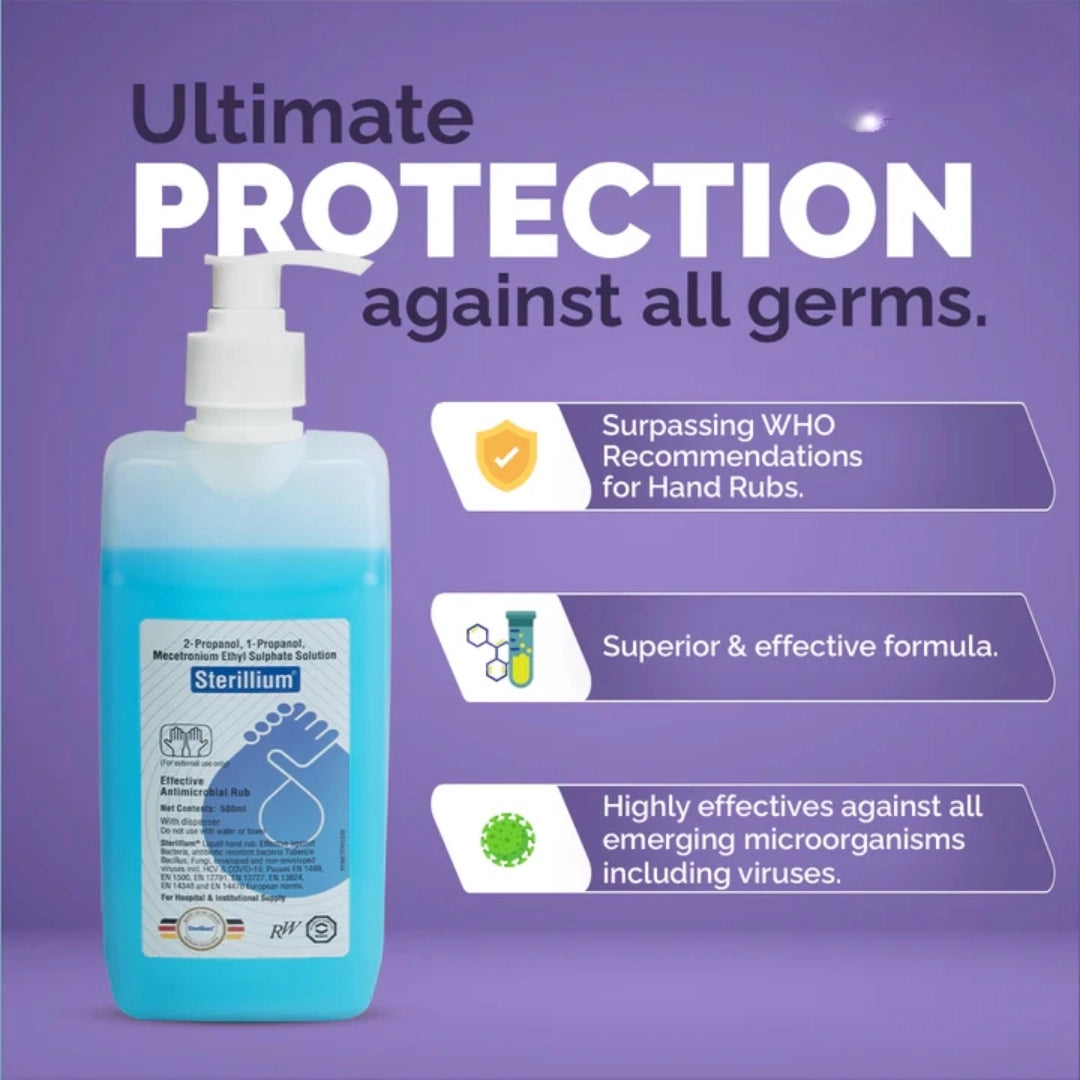 Buy Sterillium Hand Sanitizer 500ml Online | Surginatal