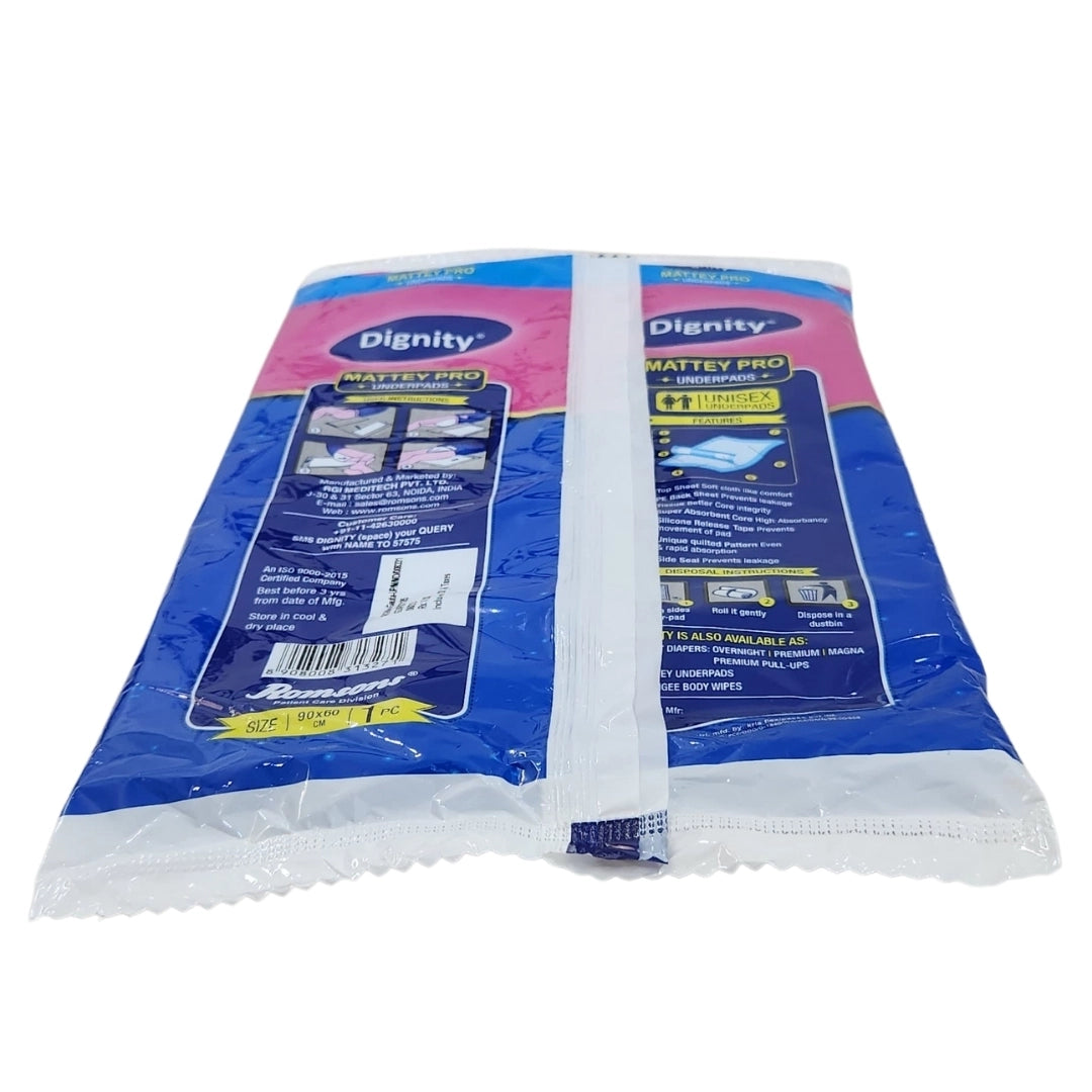 Buy Dignity Mattey Pro Underpads - Single pcs pack online