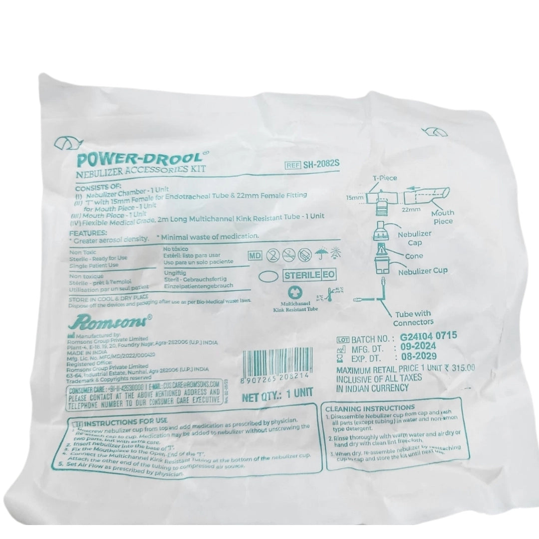 Purchase Power Drool Nebulizer Cup with Mask Set Online