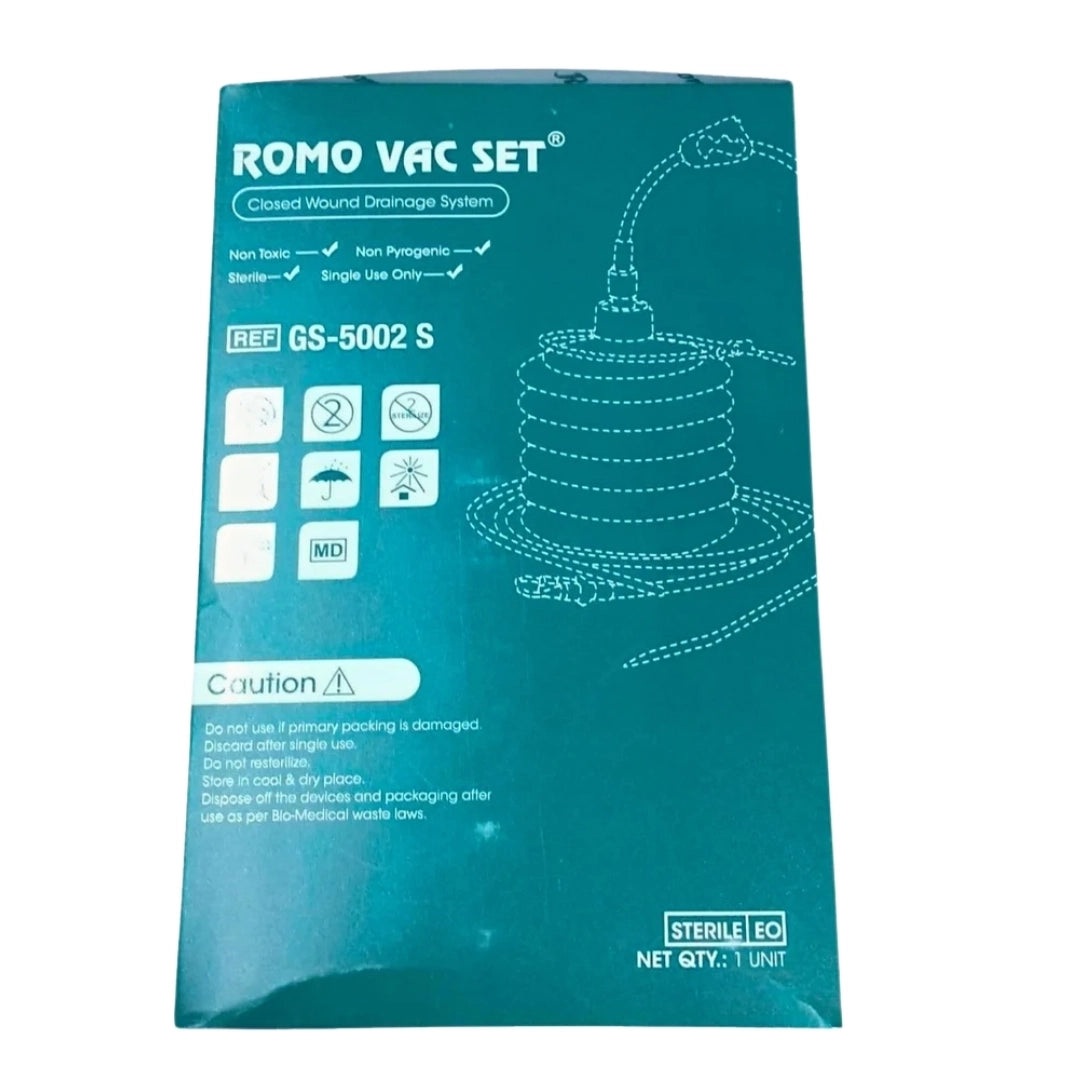Order Romsons Romo Vac Set - 16FG (Wound Closure Suction) Online