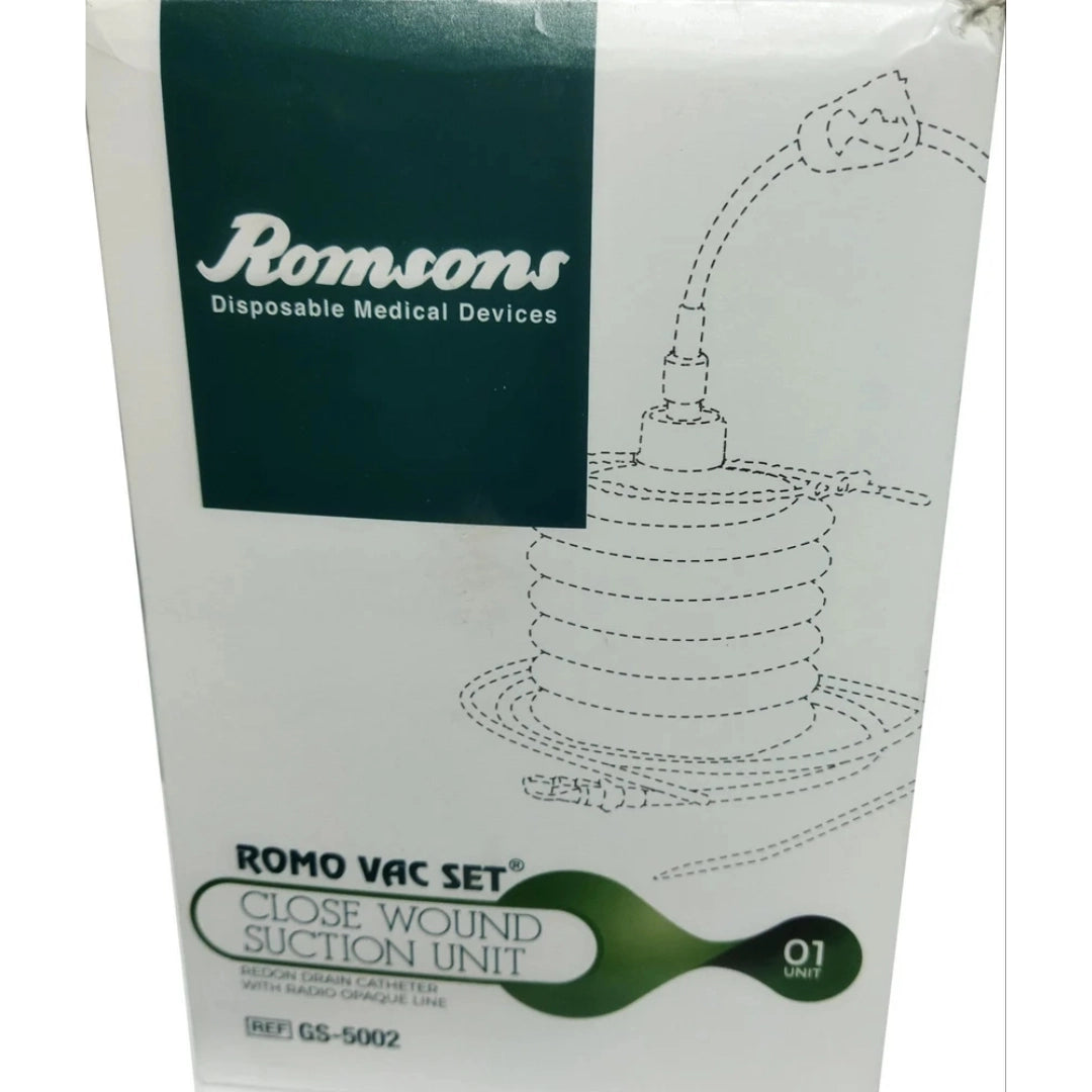 Order Romsons Romo Vac Set - 16FG (Wound Closure Suction) Online