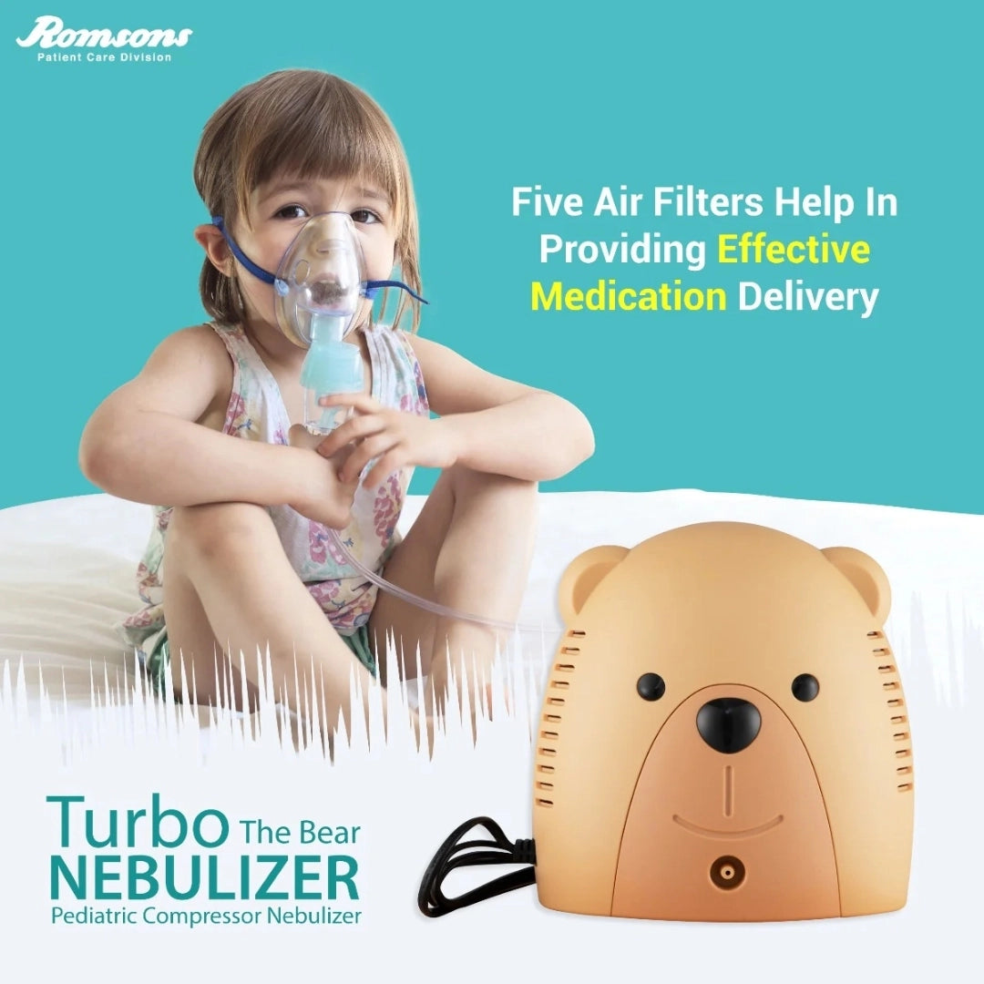 Buy Romsons Turbo the Bear Pediatric Nebulizer