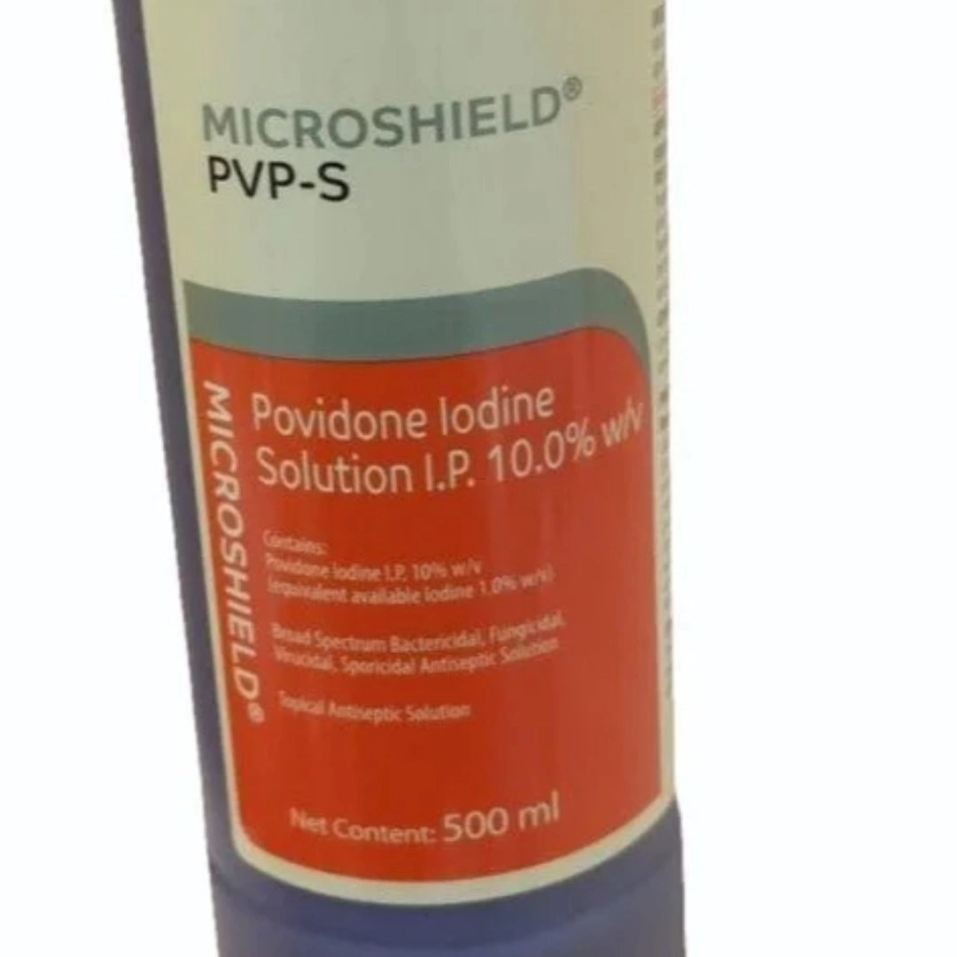 Buy Microshield PVP-S Antiseptic Solution 10% 500ml Online