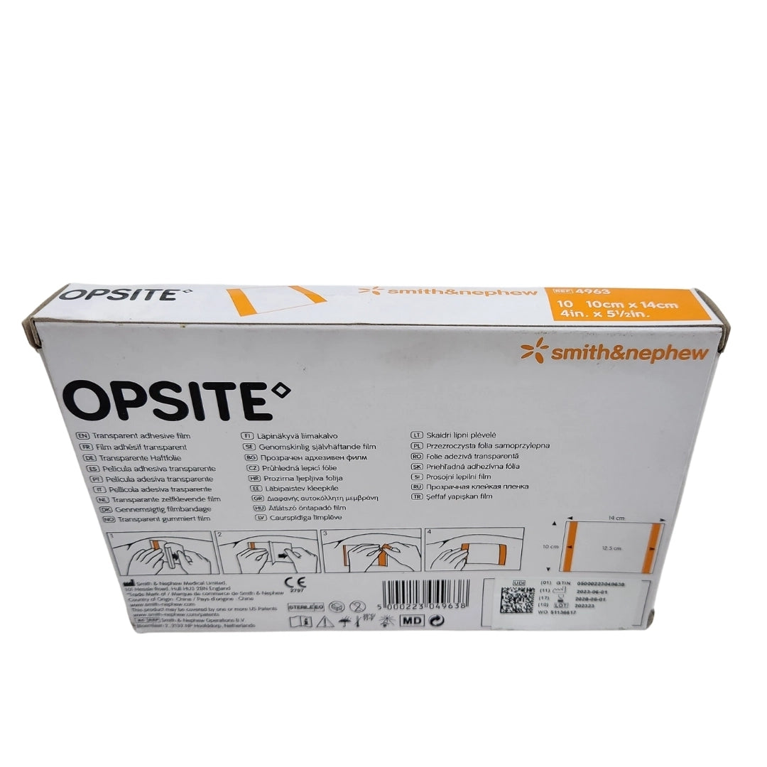 Buy Opsite 10cmx 14cm for Wound Care | Smith and Nephew
