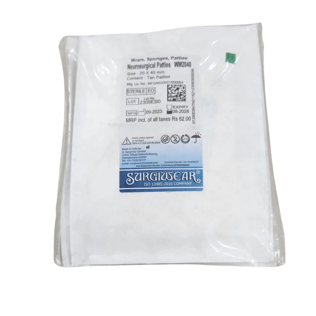 Buy Neurosurgical Patties Online for Precision Surgery